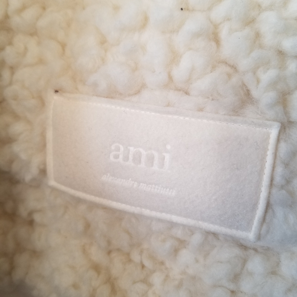 AMI | NWT Faux Shearling Hoodie - Picture 5 of 13